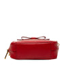 Prada Saffiano Vernice Bow Camera Bag Secondhand