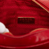 Prada Saffiano Vernice Bow Camera Bag Secondhand