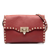 Valentino Medium Pebbled Calfskin Rockstud Flip Lock Crossbody Secondhand