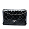 Chanel CC Quilted Lambskin and Patent Bijoux Chain Flap Secondhand