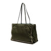 Prada Tessuto Studded Etiquette Tote Secondhand