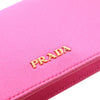 Prada Crystal Embellished Satin Evening Clutch Secondhand