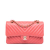 Chanel Medium Classic Chevron Lambskin Double Flap Secondhand