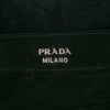 Prada Glace Calf Studded Etiquette Tote Secondhand