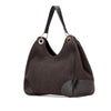 Gucci Guccissima Trimmed Canvas Shoulder Bag Secondhand
