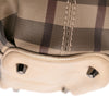 Burberry Smoke Check Coated Canvas Northfield Satchel Secondhand