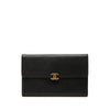 Chanel CC Calfskin Flap Long Wallet Secondhand