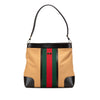 Gucci Canvas Web Shoulder Bag Secondhand