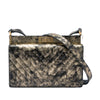 Chanel Chevron Metallic Crumpled Goatskin Reissue 2.55 Box Crossbody Secondhand