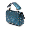 Valentino Small Metallic Lambskin Rockstud Spike Satchel Secondhand