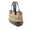 Burberry Haymarket Check Canvas Tote Secondhand