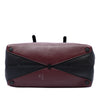 Prada Medium Bicolor City Calf Double Satchel Secondhand