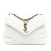 Secondhand Saint Laurent Small Jersey Loulou Puffer Shoulder Bag