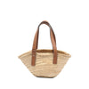 LOEWE Small Raffia Anagram Basket Tote Secondhand