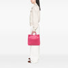 Prada Vitello Daino Canapa Logo Open Convertible Tote Secondhand
