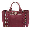 Prada Small Canvas Canapa Bijoux Satchel Secondhand