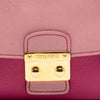 Miu Miu Bicolor Goatskin Madras Crossbody Secondhand