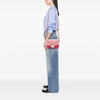 Miu Miu Bicolor Goatskin Madras Crossbody Secondhand
