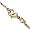 Chanel Gold Plated Enamel Camelia Pendant Necklace Secondhand