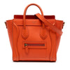 Celine Nano Leather Luggage Tote Secondhand
