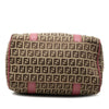 Fendi Zucchino Canvas Boston Bag Secondhand