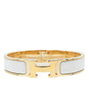 Hermès Narrow Enamel Clic H Bracelet PM Secondhand