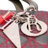 Dior Anselm Reyle Medium Metallic Lambskin Cannage Lady Dior Secondhand