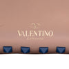 Valentino Mini Leather Colorblock Rockstud Trapeze Satchel Secondhand