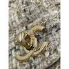 Chanel Mini CC Quilted Tweed Chain Handle Flap Secondhand