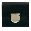 Ferragamo Leather Gancini Trifold Wallet Secondhand