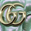 Gucci Mini GG Marmont Matelasse Iridescent Calfskin Flap Crossbody Secondhand