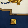 Hermès Les Cles Silk Scarf 90 Secondhand