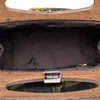 Miu Miu Canvas Camouflage Floral Wood Frame Top Handle Bag Secondhand