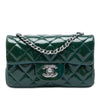 Chanel Extra Mini Rectangular Classic Patent Single Flap Secondhand