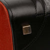 Celine Mini Tricolor Felt Wool and Calfskin Luggage Tote Secondhand