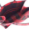 Dior Large Canvas Plaid Oblique Tote Secondhand