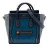 Celine Nano Tricolor Leather Luggage Tote Secondhand