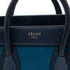 Celine Nano Tricolor Leather Luggage Tote Secondhand