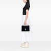 Secondhand Dior Large Oblique Canvas and Velvet Diorama Flap