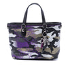 Dior Anselm Reyle Mini Canvas Camouflage Shopping Tote Secondhand