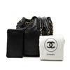 Chanel Quilted Lambskin Drawstring Chain Bucket Bag Secondhand