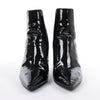 Saint Laurent Paris Opium Patent leather Ankle Boots in Black AU484171 , Size 37.5 EU Secondhand