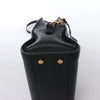 Saint Laurent Paris Baby Cabas Leather Handbag in Black 372087 Secondhand