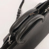 Saint Laurent Cabas Rive Gauche Leather x Suede 2Way Handbag in Dark Gray 436620 Secondhand