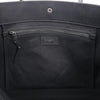 Saint Laurent Rive Gauche Large Tote Bag in Printed Canvas and Leather in Black 509415 Secondhand