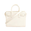 Saint Laurent Paris Sac de Jour Nano Leather 2Way Handbag White 340778 Secondhand