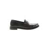 Secondhand Saint Laurent Paris YSL Monogram Le Loafer Leather in Black, Size 40 EU