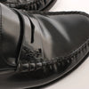 Secondhand Saint Laurent Paris YSL Monogram Le Loafer Leather in Black, Size 40 EU
