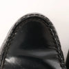 Secondhand Saint Laurent Paris YSL Monogram Le Loafer Leather in Black, Size 40 EU