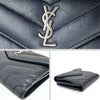 Saint Laurent compact leather wallet